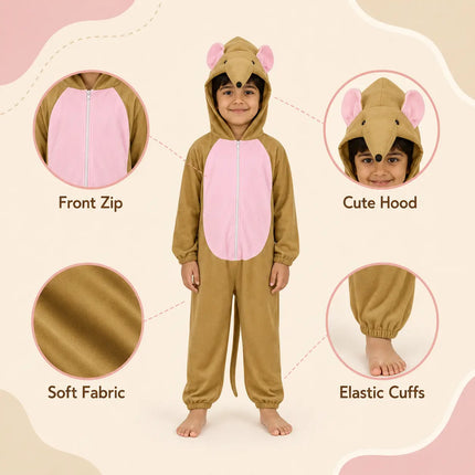 Rat Costume For Kids Fancydresswale