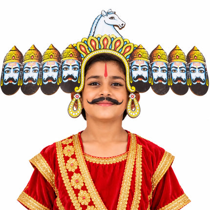 Ravan Ply Mukut for Ramleela & Fancy Dress fancydresswale.com