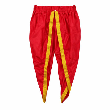 Red dhoti hero front image