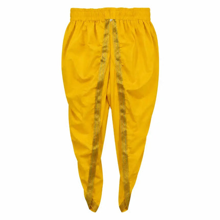 Yellow dhoti front hero image