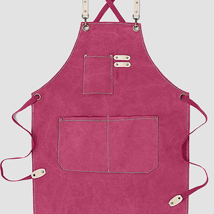 Chef Aprons Canvas Cross Back Premium : Stylish Unisex Design with Spacious Pockets fancydresswale.com