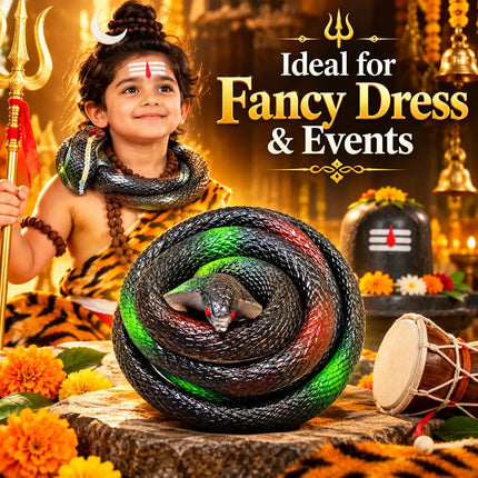 Round snake accessory for fancy dress and events