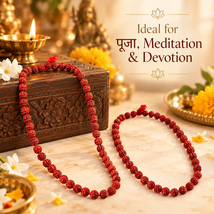 Rudraksha Mala – 10 Pieces Combo fancydresswale.com