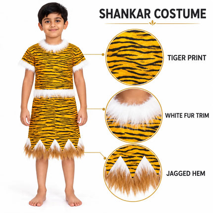Shankar Heavy costume print neckline and hem design guide