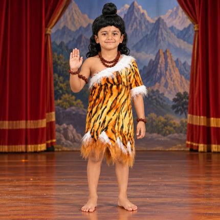 Shiva costume styled for a school stage
