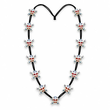 Small Mund Mala – Skull Garland Fancy Dress Costume Accessory fancydresswale.com