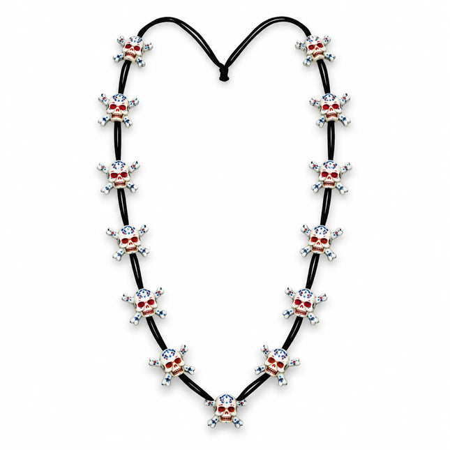 Small Mund Mala – Skull Garland Fancy Dress Costume Accessory fancydresswale.com