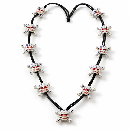 Small Mund Mala – Skull Garland Fancy Dress Costume Accessory fancydresswale.com