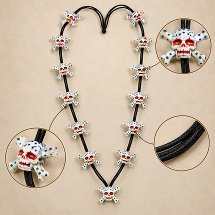 Small Mund Mala – Skull Garland Fancy Dress Costume Accessory fancydresswale.com