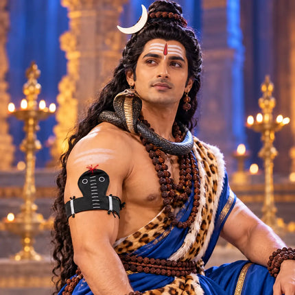 Snake Patti styled with Shiva costume; other costume items not included