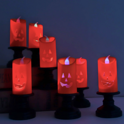 Halloween Pumpkin Skull Mini Lanterns, Hanging Lantern for Halloween Decorations Fancydresswale