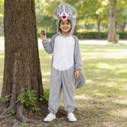 Squirrel Costume For Kids Fancydresswale.com
