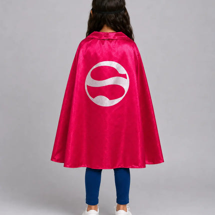 Super Girl Super Hero Cape For Girls Fancydresswale