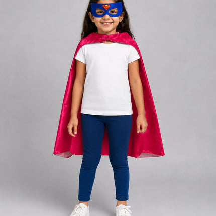 Super Girl Super Hero Cape For Girls Fancydresswale