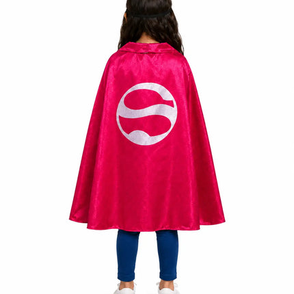 Super Girl Super Hero Cape For Girls Fancydresswale