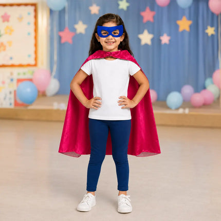 Super Girl Super Hero Cape For Girls Fancydresswale