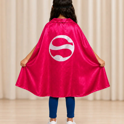 Super Girl Super Hero Cape For Girls Fancydresswale