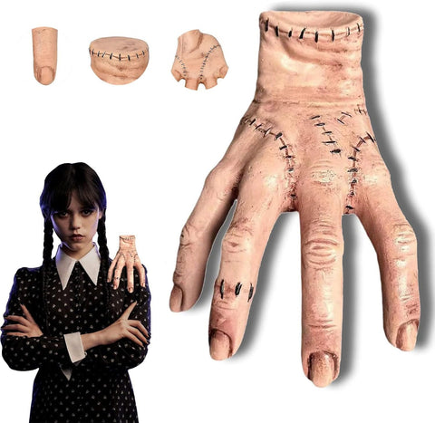 FancyDressWale Wednesday Thing Hand Addams Family Realistic The Thing Hand from Wednesday Addams, Cosplay Hand by Addams Family for Halloween Easter Gifts