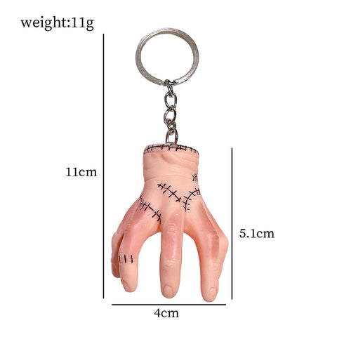 FancyDressWale Wednesday Merchandise Keychain Wensday Addams halloween Gifts for Daughter Teen Girls Keychains Birthday Gift- thing