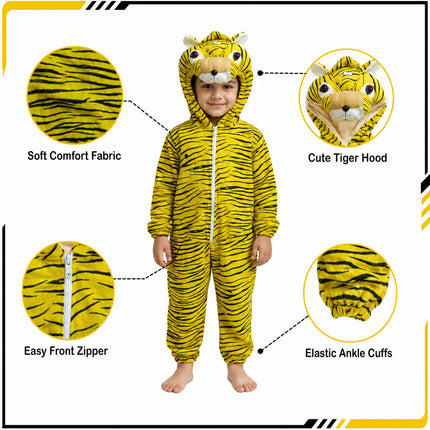 Tiger Costume For Kids Fancydresswale