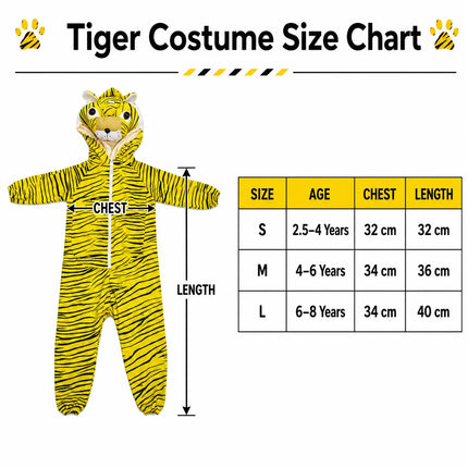 Tiger Costume For Kids Fancydresswale