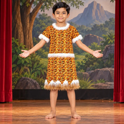 Costume stage styling reference on child model