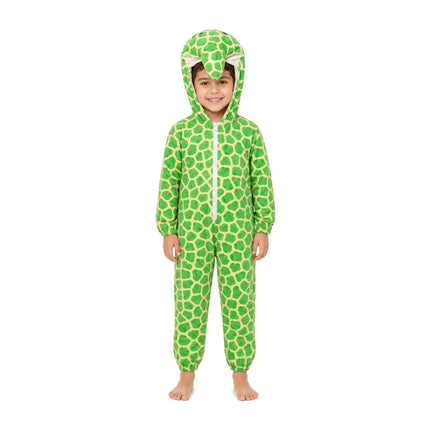 Tortoise Costume for Kids – Cute Green Turtle Fancy Dress Jumpsuit with Shell | Ages 2.5 to 8 Years fancydresswale.com