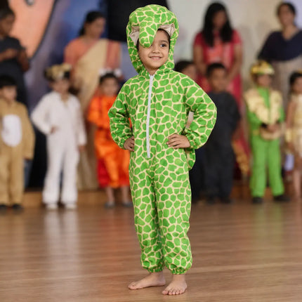 Tortoise Costume for Kids – Cute Green Turtle Fancy Dress Jumpsuit with Shell | Ages 2.5 to 8 Years fancydresswale.com