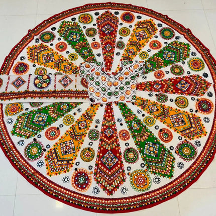 Traditional Navratri Lehenga Choli with Dupatta for Women & Girls | Gujarati Garba Chaniya Choli fancydresswale.com