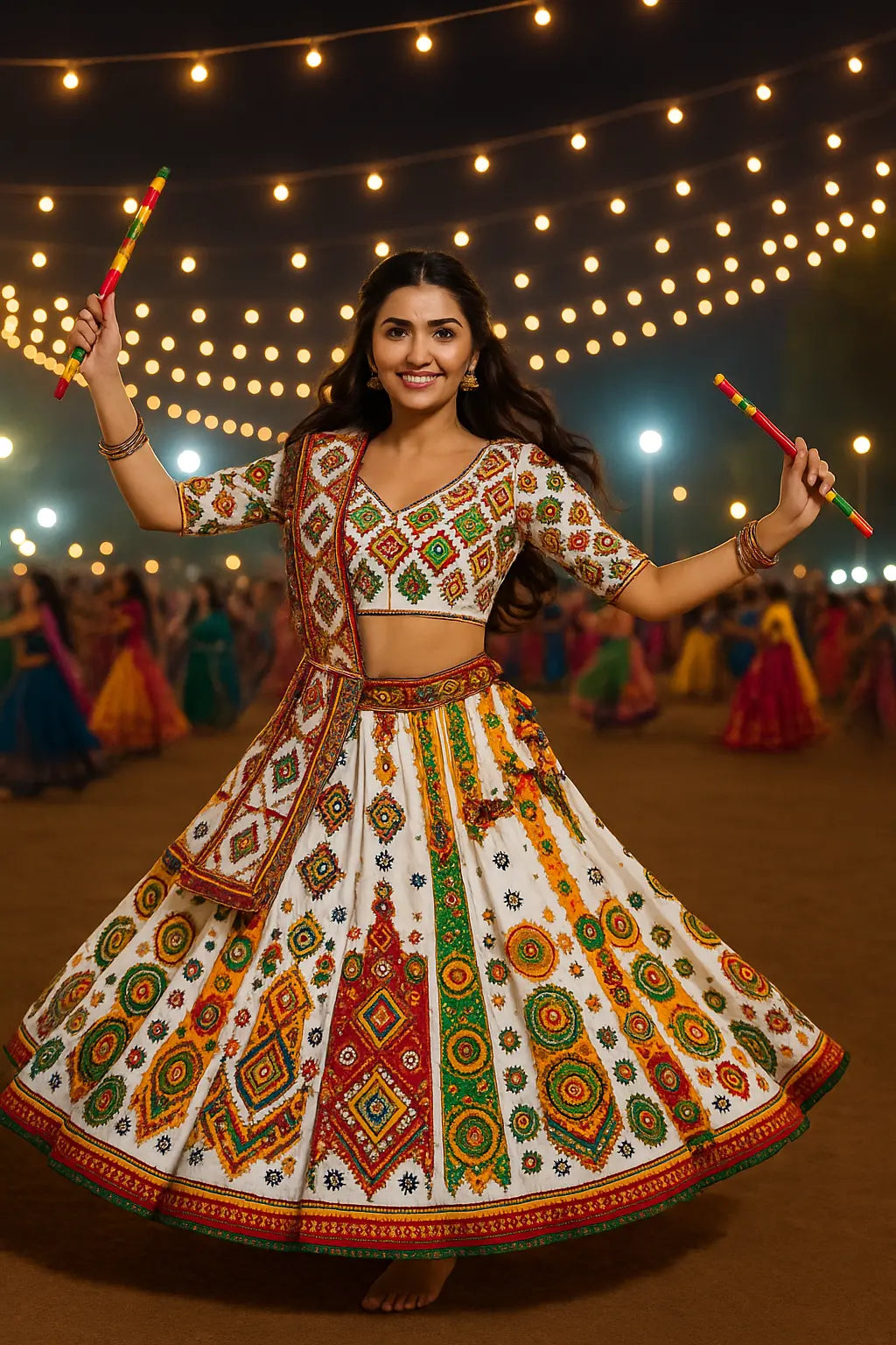 Traditional Navratri Lehenga Choli With Dupatta For Women Girls traditional-navratri-lehenga-choli-with-dupatta-for-women-girls