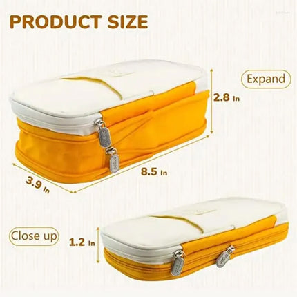 Big Capacity Pencil Pen Case Office College School Large Storage High Capacity Bag Pouch Holder Box Organizer fancydresswale.com
