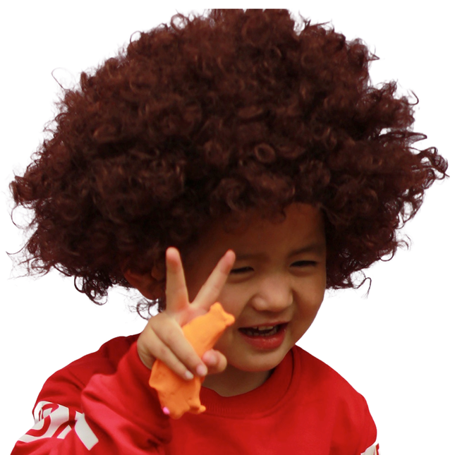 Fancydresswale Claret Wig Colorful Unisex Party Prop Wigs for Kids and Adults -Claret Fancydresswale