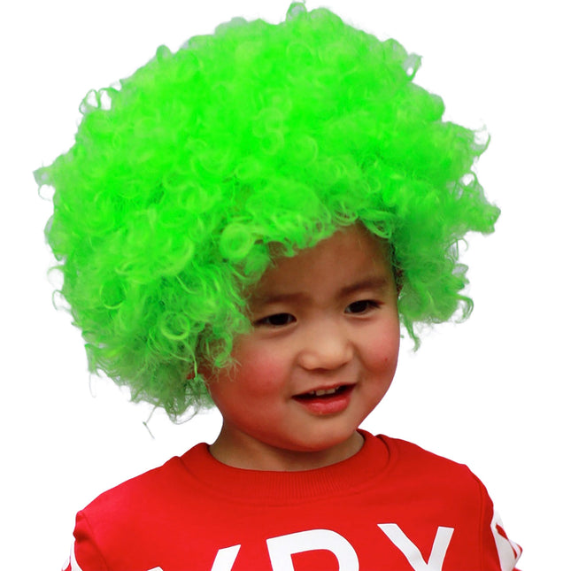 Fancydresswale Light Green Wig Colorful Unisex Party Prop Wigs for Kids and Adults -Light Green Fancydresswale