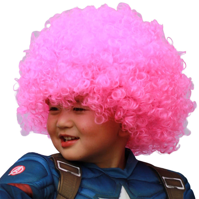 Fancydresswale Light pink Wig Colorful Unisex Party Prop Wigs for Kids and Adults -Light Pink Fancydresswale