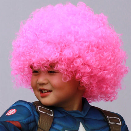 Fancydresswale Light pink Wig Colorful Unisex Party Prop Wigs for Kids and Adults -Light Pink Fancydresswale