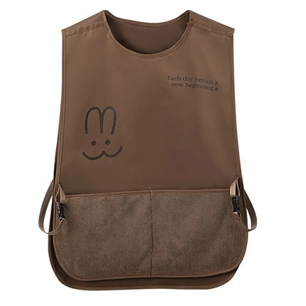 Waterproof Cleaning Apron with Pocket – Adjustable Unisex Apron for Kitchen, Dishwashing & Housework fancydresswale.com