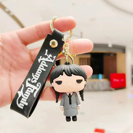 Wednesday Addams Merchandise Keychain -Gift for Girls,Daughter, Teen- Wednesday 4th Generation fancydresswale.com