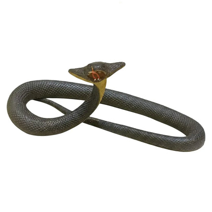 Wired cobra snake white background product photo