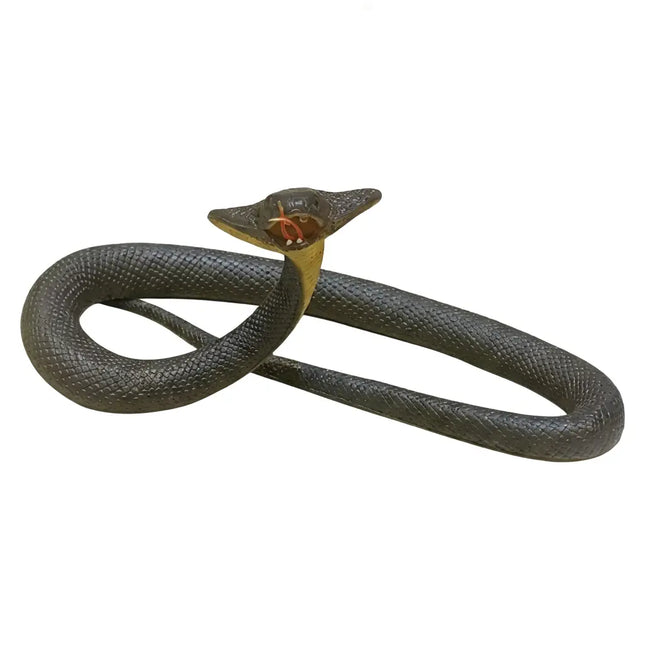 Wired cobra snake white background product photo