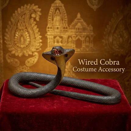 Wired cobra costume accessory display