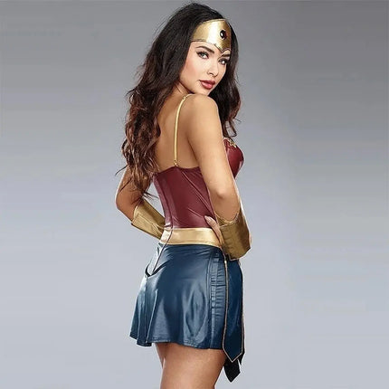 Wonder Woman dress for Girls - Superhero theme costume for Adult females Fancydresswale.com
