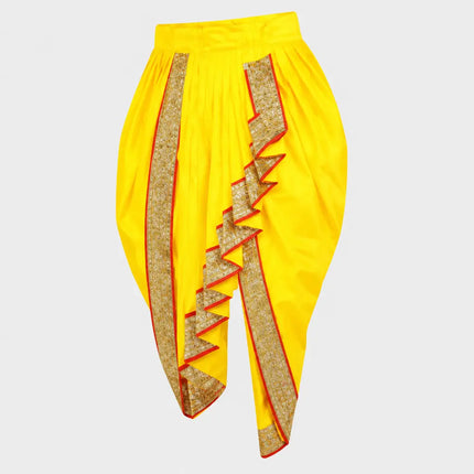 Yellow Dhoti Patka right angle preview