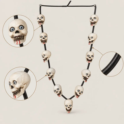 Zebra Mund Mala Small – Fancy Dress Costume Garland fancydresswale.com