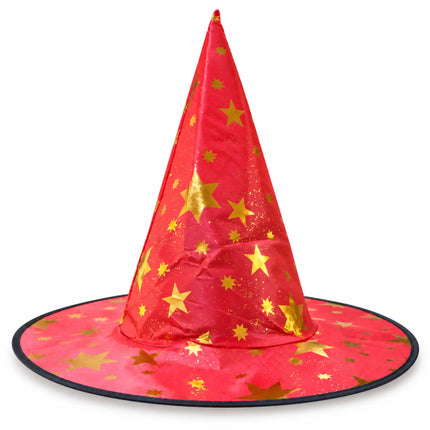 ancyDressWale Wizard Hat for Kids & Adults | Golden Star Magic Hat for Fancy Dress, Halloween, Magician Costume, School Events & Theme Parties fancydresswale.com