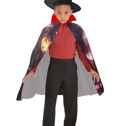 Halloween costume dress for boys and girls with cap and draculla teeth Fancydresswale