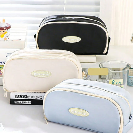 Pen Pencil Case Durable Big Storage Pen Pouch Bag for School Supplies Office College Teen Girls Adults fancydresswale.com