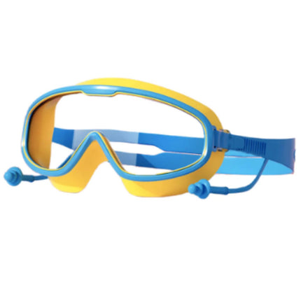 Fancydresswale Swimming Combo for boys blue- swimming trunk, cap, goggles, nose clip with box- Professional swimming gears Fancydresswale.com
