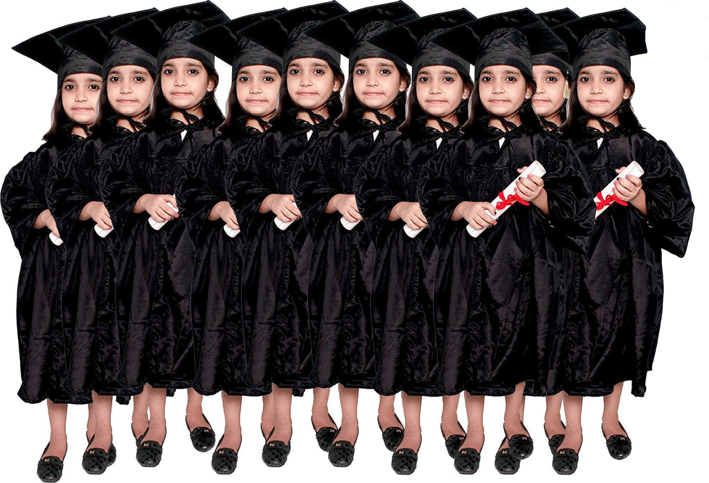 Convocation Gowns for Kids & Adults  pack of 10