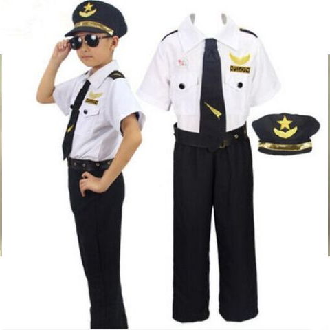 Fancydresswale Pilot Costume For Kids