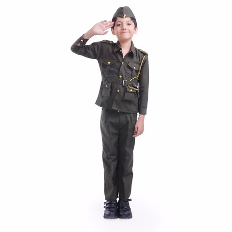 Military Costume dress for boys